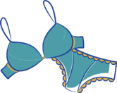 Women's Care Project Bra and Underwear icon