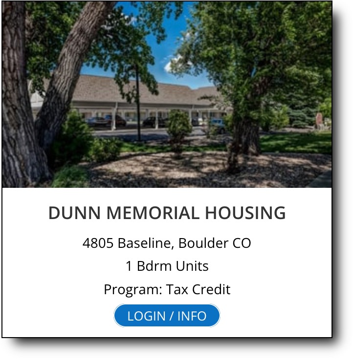 Dunn Memorial Housing